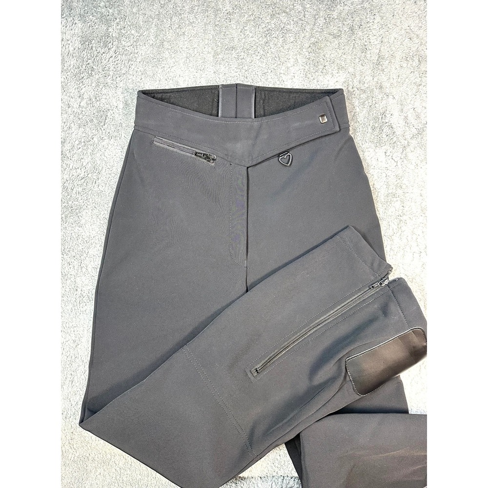Obermeyer womens 6R ski snow pants black winter flare Entrant